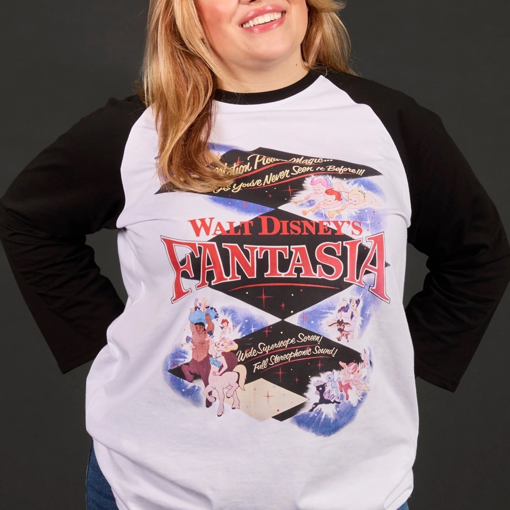 Disney VINTAGE FANTASIA RAGLAN T-SHIRT